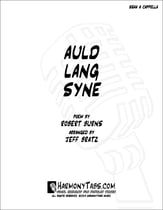 Auld Lang Syne SSAA choral sheet music cover